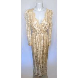 Vintage Lace Long Sleeve Dress